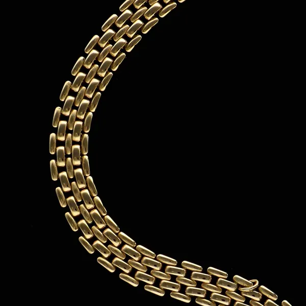 Vintage Rare Panther Rhinestone Necklace