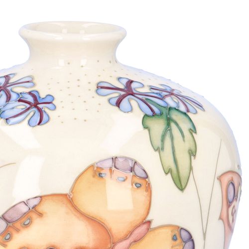 20th Century Moorcroft Butterfly Vase image-3