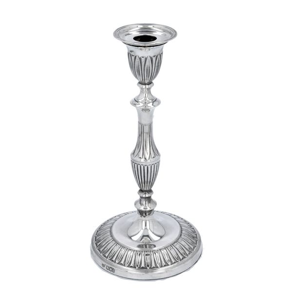 Pair of Quality Early 20th Century Silver Candlesticks