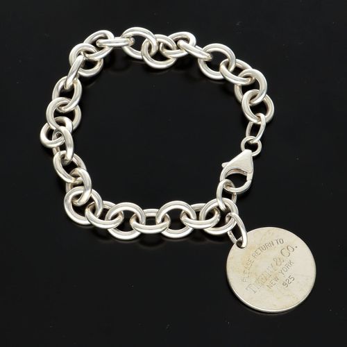 Silver Tiffany Bracelet image-1
