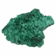 Fluweel malachiet ruw nr 7 - 360° presentation