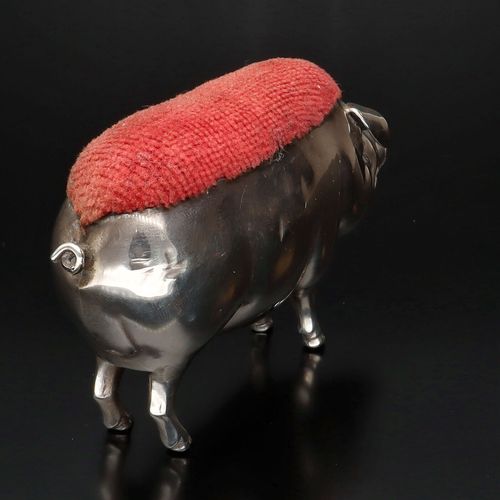 Silver Pig Pin Cushion image-4