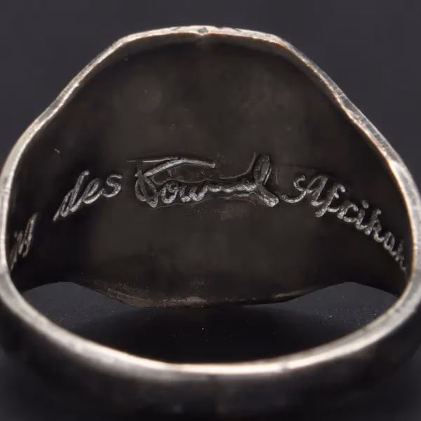 German Africa Corps Ring