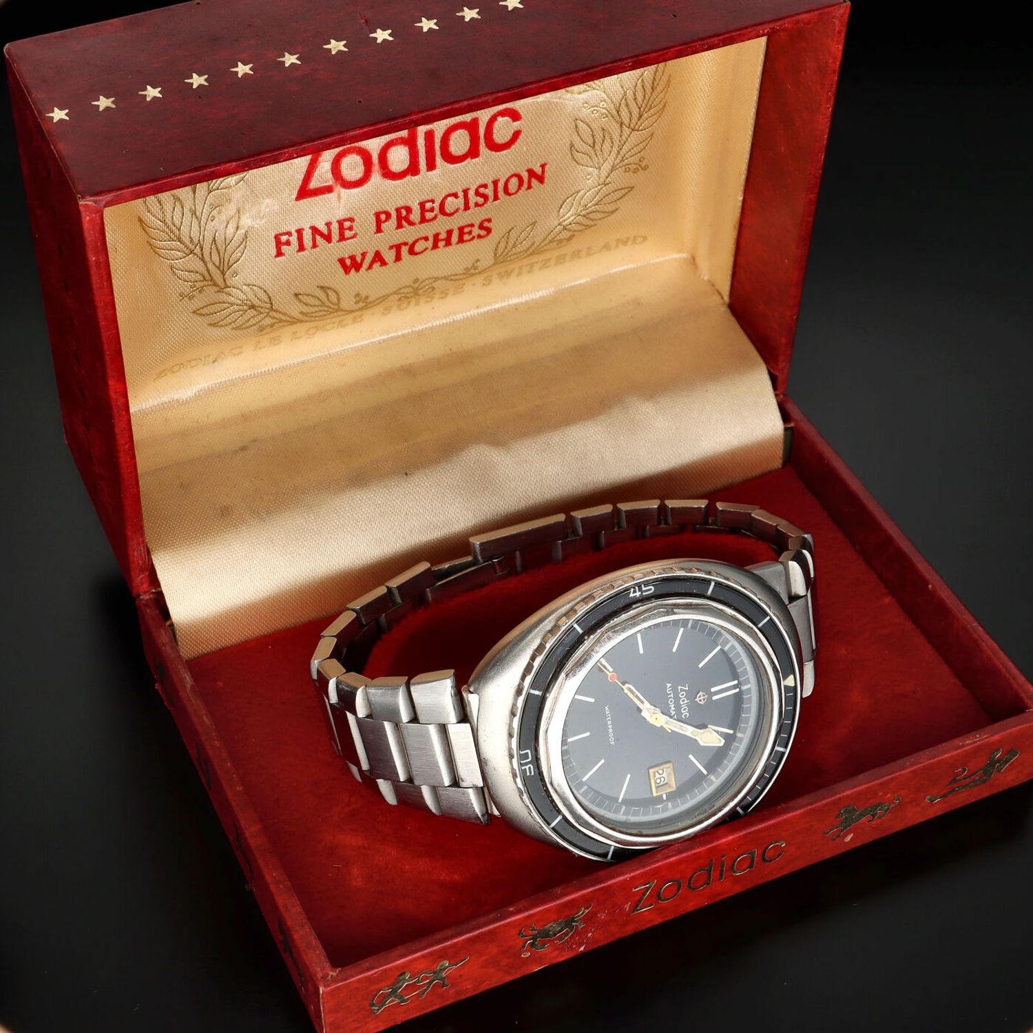 Zodiac Seawolf Watch Watches Hemswell Antique Centres