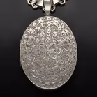 Silver Collar Locket