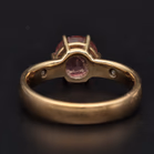 9ct Yellow Gold Pink Tourmaline Ring