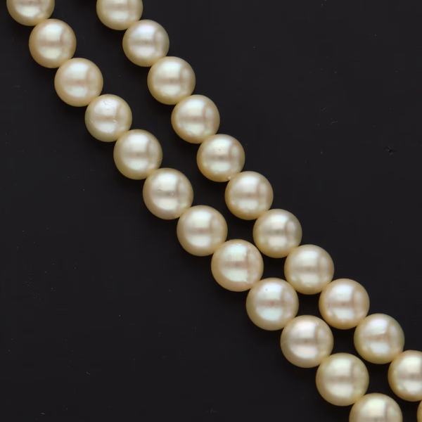 Double String Cultured Pearls