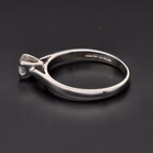 18ct White Gold Diamond Solitaire Ring