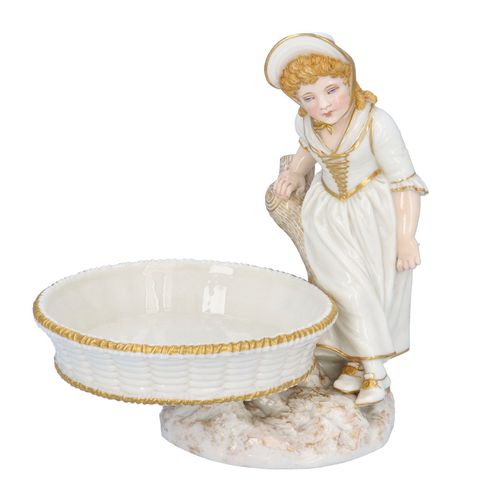 Pair of Royal Worcester Figural Comports image-3