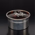 Silver and Tortoise Shell Pill Box