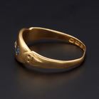18ct Gold Sapphire and Diamond Ring