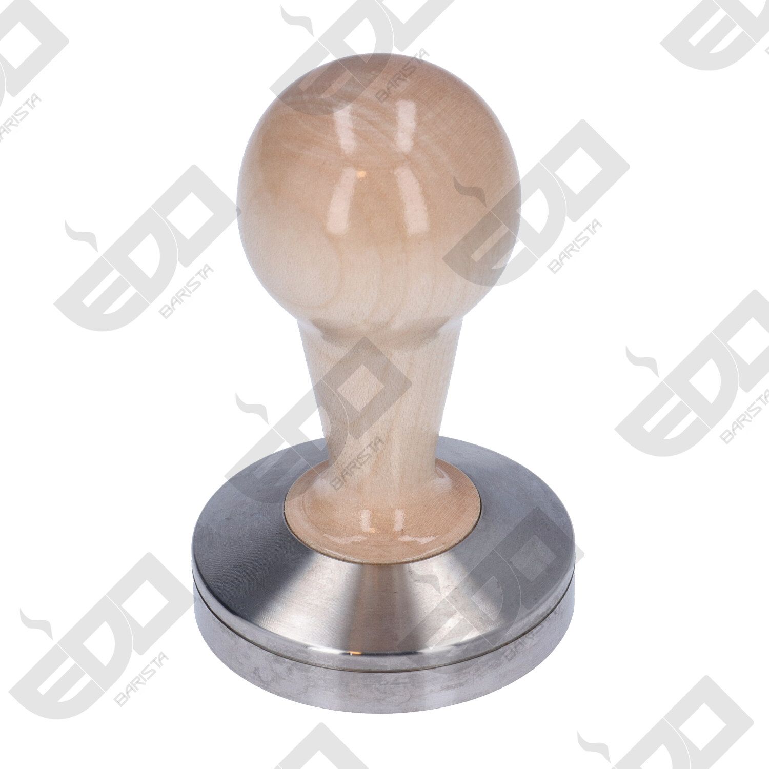 COMPETIZIONE' TAMPER IN MAPLE WOOD AND STAINLESS STEEL - 58,5mm
