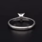 Platinum Princess Cut Diamond Ring
