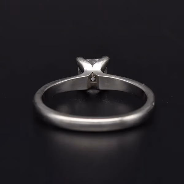 Platinum Princess Cut Diamond Ring