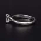 Platinum Princess Cut Diamond Ring