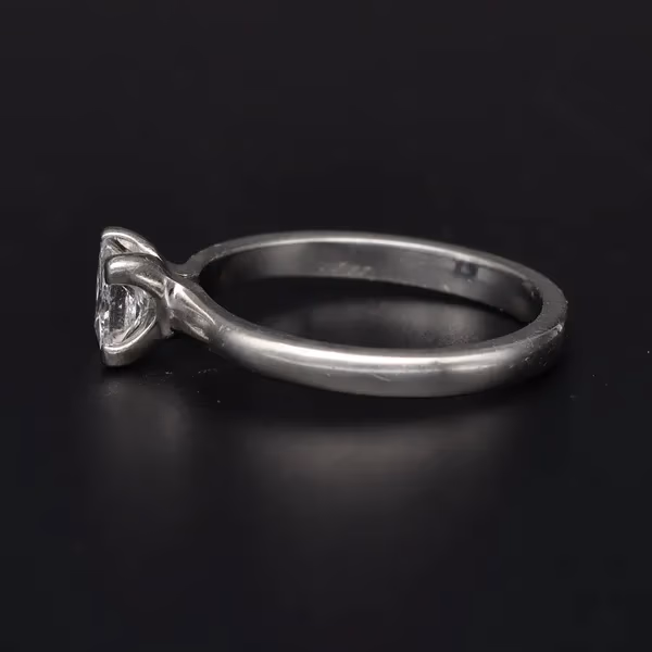 Platinum Princess Cut Diamond Ring
