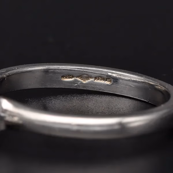 Platinum Princess Cut Diamond Ring