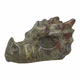 Drakenbloedsteen drakenkop 9cm nr2 - 360° presentation