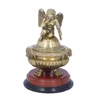 Antique Gilt Bronze Inkwell