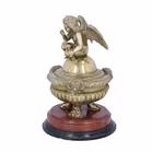 Antique Gilt Bronze Inkwell