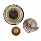 Antique Gilt Bronze Inkwell