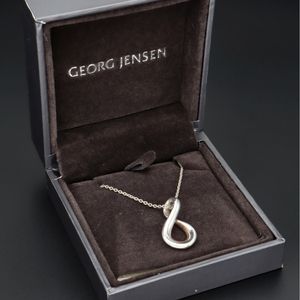 Georg Jensen Danish Sterling Silver Infinity Pendant