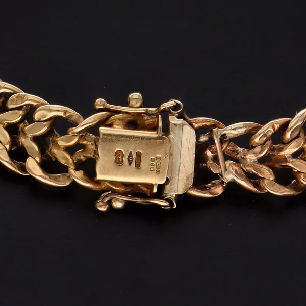 9ct Gold Cuban Link Bracelet