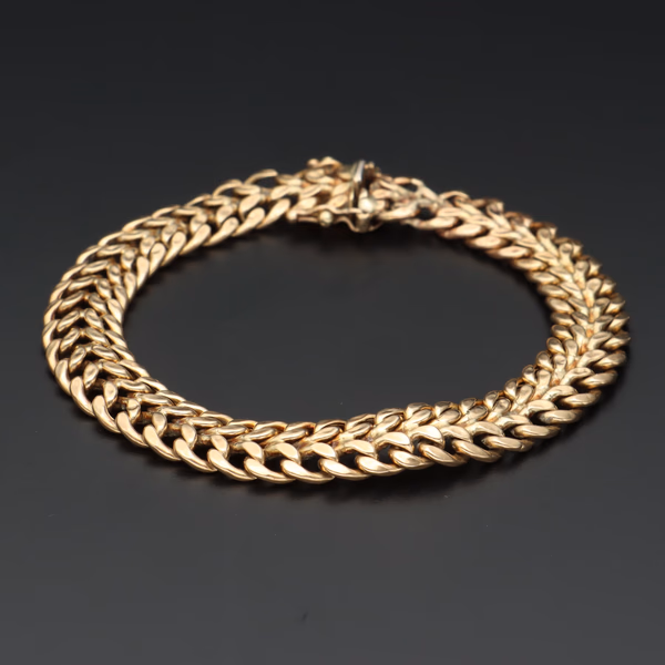 9ct Gold Cuban Link Bracelet