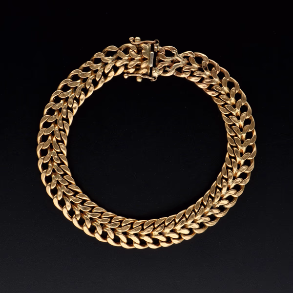 9ct Gold Cuban Link Bracelet