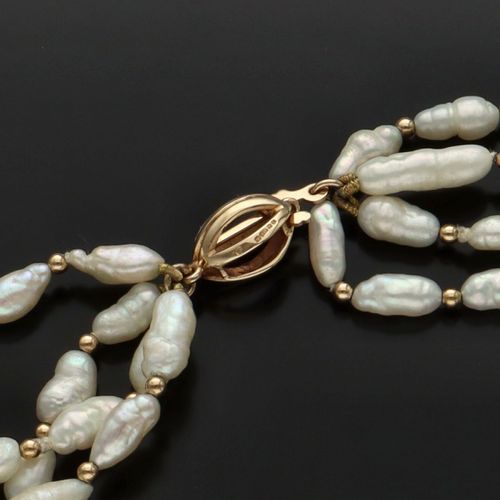 Rice Pearl Necklace image-6