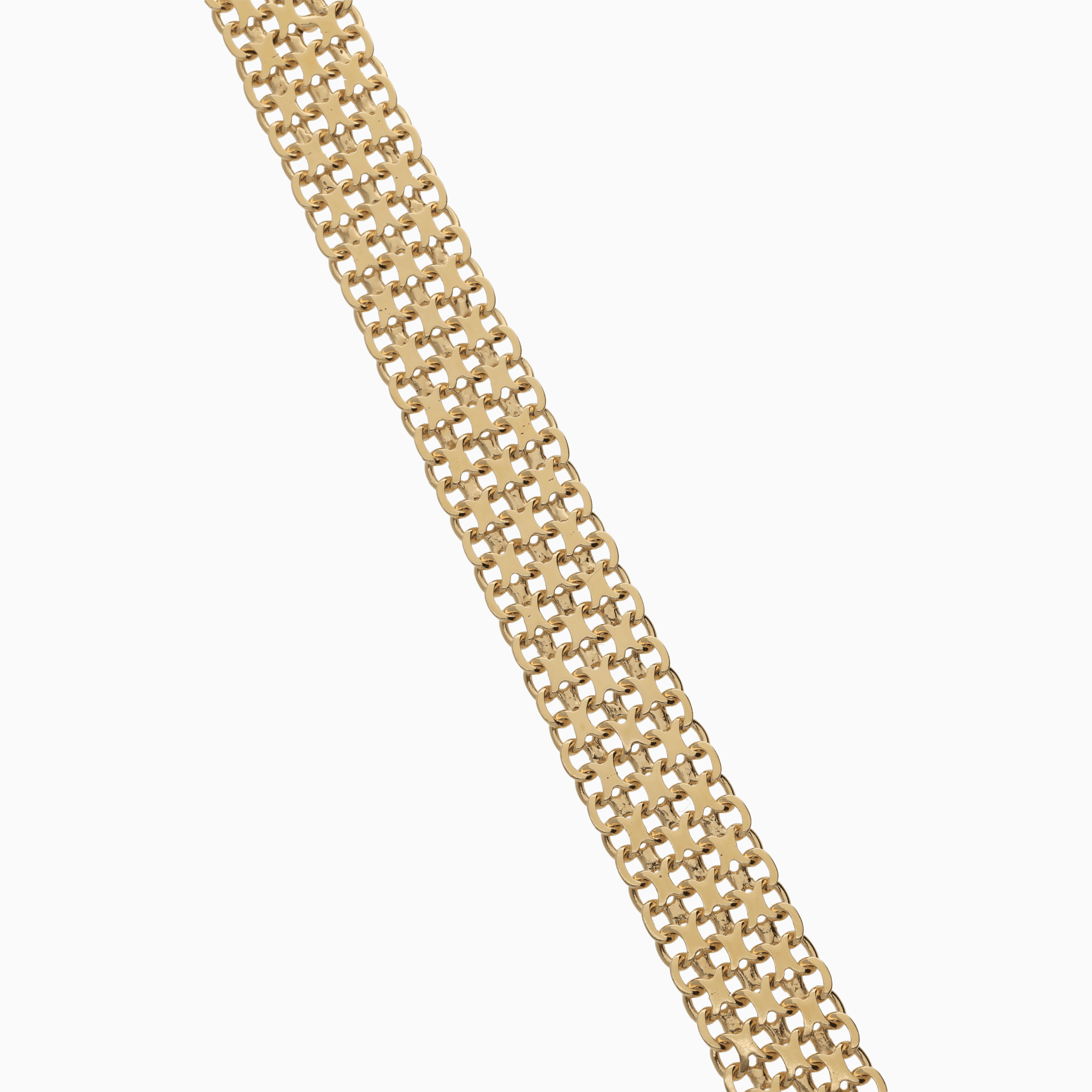 Armband x-länk 14,95g 18K guld