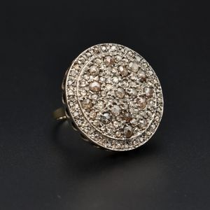 Art Deco 18ct Gold Diamond Ring