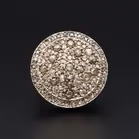 Art Deco 18ct Gold Diamond Ring