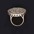 Art Deco 18ct Gold Diamond Ring