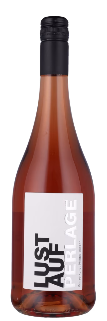 LUST AUF PERLAGE ROSE ØKO Baden, Weingut Rieger, let mousserende