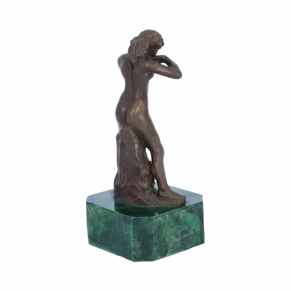 Vintage Bronze Figure of a Lady