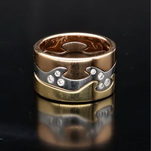 Georg Jensen 18ct Gold Diamond Fusion Ring