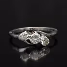 White Gold Diamond Ring
