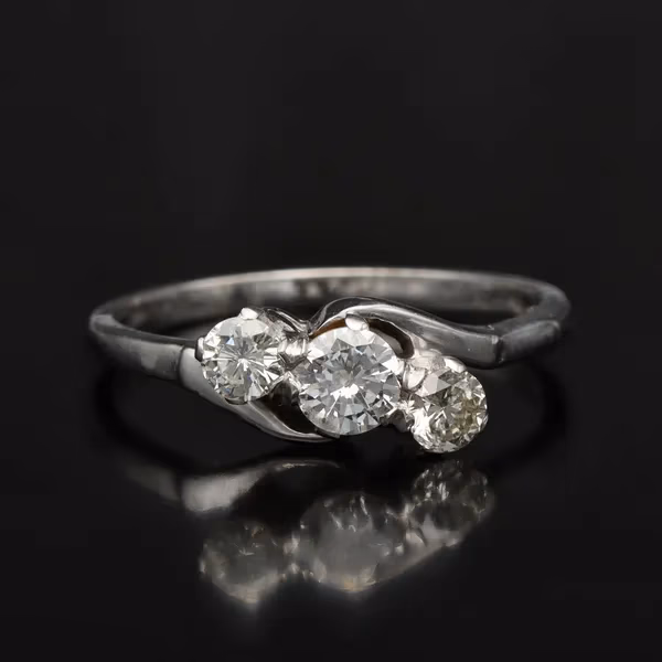 White Gold Diamond Ring
