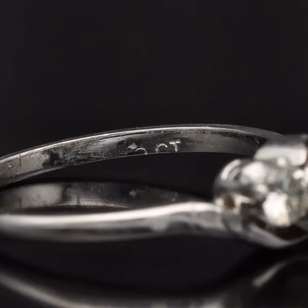 White Gold Diamond Ring