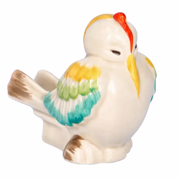 Clarice Cliff Bird Pipe Rest