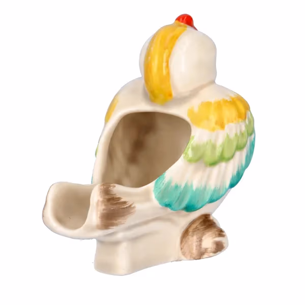 Clarice Cliff Bird Pipe Rest