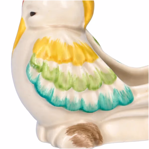 Clarice Cliff Bird Pipe Rest