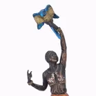 Bronze Cold Painted Dancing Figure by Paul Philippe