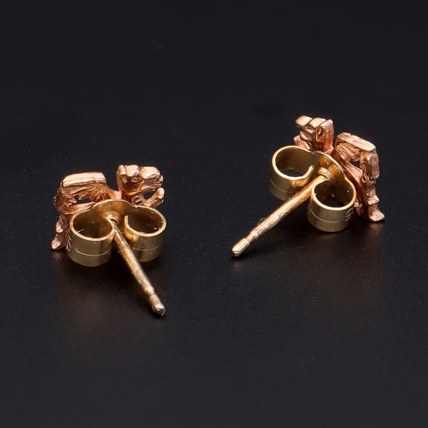 Cymru Rare Welsh Gold Dragon Earring
