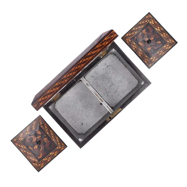 19th Century Tunbridge Ware Tea Caddy