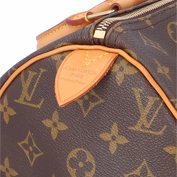 Louis Vuitton Speedy 30 Monogram Canvas Handbag