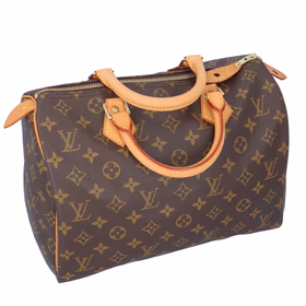 Louis Vuitton Speedy 30 Monogram Canvas Handbag