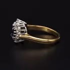 18ct Gold Sapphire and Diamond Ring