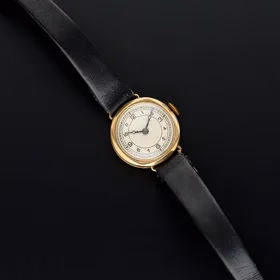 9ct Gold Manual Winding Ladies Watch